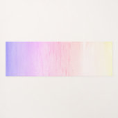 Personalisierter VSCO Ästhetischer lila Sonnenaufg Yogamatte (Rückseite (Horizontal))