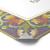 Personalisierter Wächter Angel Taufe Geburt Gebet Poster (Ecke)