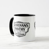 Personalisierter Wächter der Vorratskammer Tasse (Vorderseite Links)
