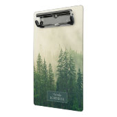 Personalisierter Waldnebel Mini Klemmbrett (Gewinkelt2)