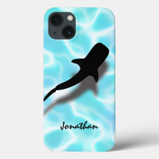 Personalisierter Walhai mit Schatten tropischen St Case-Mate iPhone Hülle