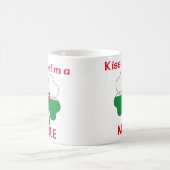 Personalisierter Waliser küssen mich, den ich Kaffeetasse (Mittel)