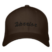 Personalisierter Warrior-Baseball-Cap-Hut Bestickte Baseballkappe (Vorderseite)
