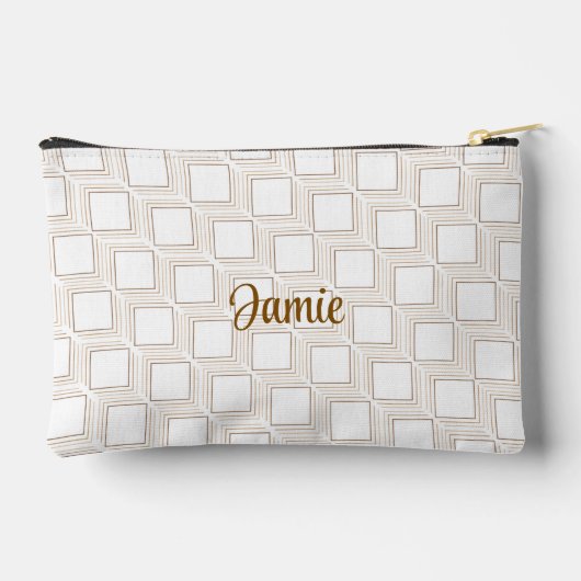 Personalisierter Wäscheständer Zubehörtasche (Rückseite)