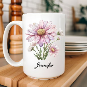 Personalisierter Wasserfarben-Gabenbecher mit Gäns Kaffeetasse