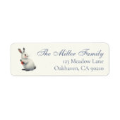 Personalisierter Wasserfarben-Osterhase  (Vorne)
