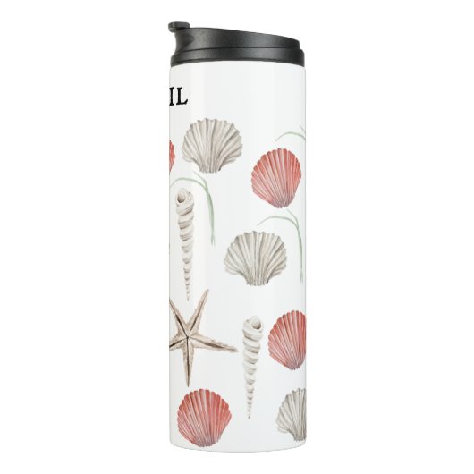 Personalisierter Wasserfarbenbecher Thermosbecher (Nach rechts gedreht)