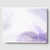 Personalisierter Wasserfarbeneiterlöffel Gästebuch (Rückseite)