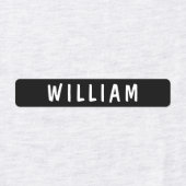 Personalisierter wasserfester Name Kids School Kle Etiketten (Design 1)