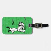 Personalisierter weiblicher gepäckanhänger (Vorderseite horizontal)