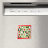 personalisierter Weihnachts-Adventskalender Magnet (In Situ (Geschirrspüler))