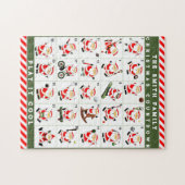 personalisierter Weihnachts-Adventskalender Puzzle (Horizontal)