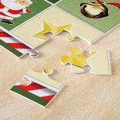 Personalisierter Weihnachts-Countdown-Adventskalen Puzzle (Seite)