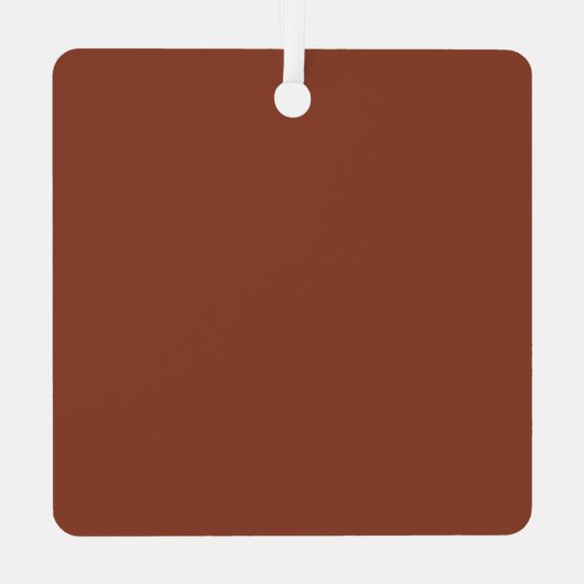 Personalisierter Weihnachts-Foto-Script-Name Ornament Aus Metall (Rückseite)