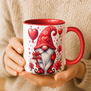 Personalisierter Weihnachts-Gnom-Becher Tasse