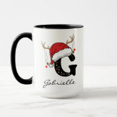 Personalisierter Weihnachts-Kaffeebecher als Gesch Tasse (Links)