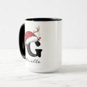 Personalisierter Weihnachts-Kaffeebecher als Gesch Tasse (Vorderseite Links)