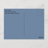 Personalisierter Weihnachts-Kardinal Postkarte, Po Postkarte (Rückseite)