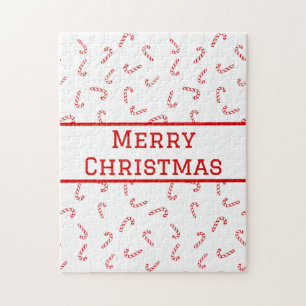 Personalisierter Weihnachts-Lutscher-Weihnachten Puzzle