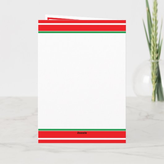 Personalisierter Weihnachts-Pandas-Urlaub Karte (Rückseite)