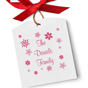Personalisierter Weihnachts-Schneeflocken-Stempel  Permastempel