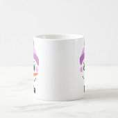 Personalisierter Weihnachts-Snowman-Hat-Individuel Kaffeetasse (Mittel)