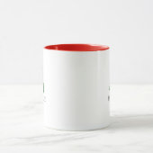 Personalisierter Weihnachts-Textbecher-Geschenk fü Tasse (Zentrum)