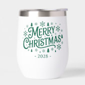 Personalisierter Weihnachts-Weinbecher als Geschen (Links)