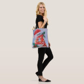 Personalisierter Weihnachtsalphabet 'A' Tasche (Am Model)