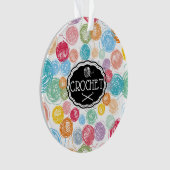 personalisierter Weihnachtsanfang Ornament (Vorderseite)