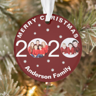 Personalisierter Weihnachtsbaum 2020 Covid Ornament