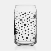 Personalisierter Weihnachtsbaum Dosenglas (Rückseite)