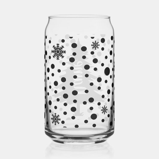 Personalisierter Weihnachtsbaum Dosenglas (Rechts)