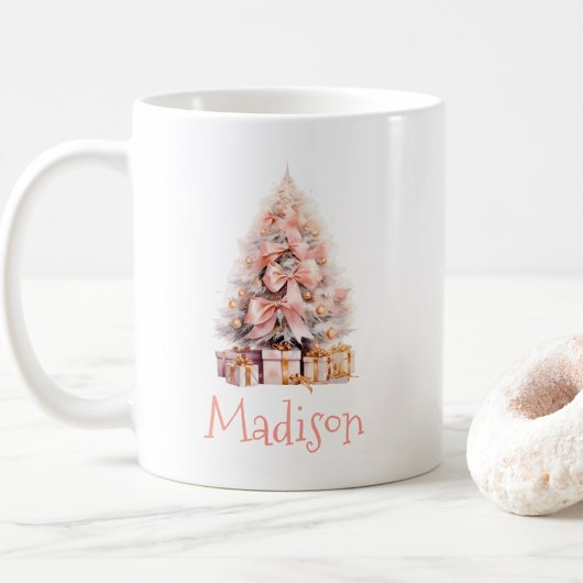 Personalisierter Weihnachtsbaum Kaffeetasse