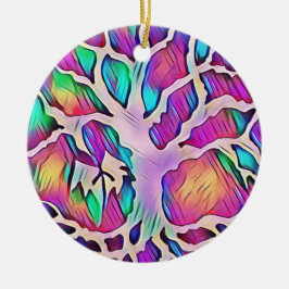 Personalisierter Weihnachtsbaum Keramik Ornament