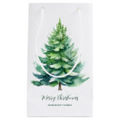 Personalisierter Weihnachtsbaum Kleine Geschenktüte (Vorderseite)