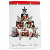 Personalisierter Weihnachtsbaum Mittlere Geschenktüte (Vorderseite)