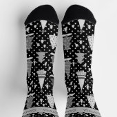 Personalisierter Weihnachtsbaum Socken (Oben)