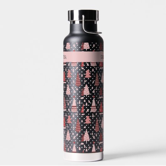 Personalisierter Weihnachtsbaum Trinkflasche (Links)