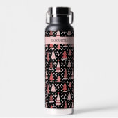 Personalisierter Weihnachtsbaum Trinkflasche (Vorne)