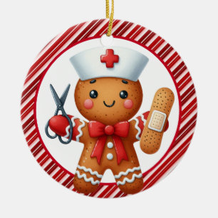 Personalisierter Weihnachtsbaumanhänger für Kranke Keramik Ornament