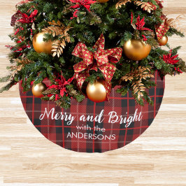 Personalisierter Weihnachtsbaumrockner Polyester Weihnachtsbaumdecke