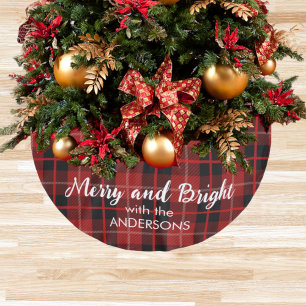 Personalisierter Weihnachtsbaumrockner Polyester Weihnachtsbaumdecke