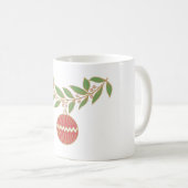 Personalisierter Weihnachtsbaumschmuck  Kaffeetasse (VorderseiteRechts)