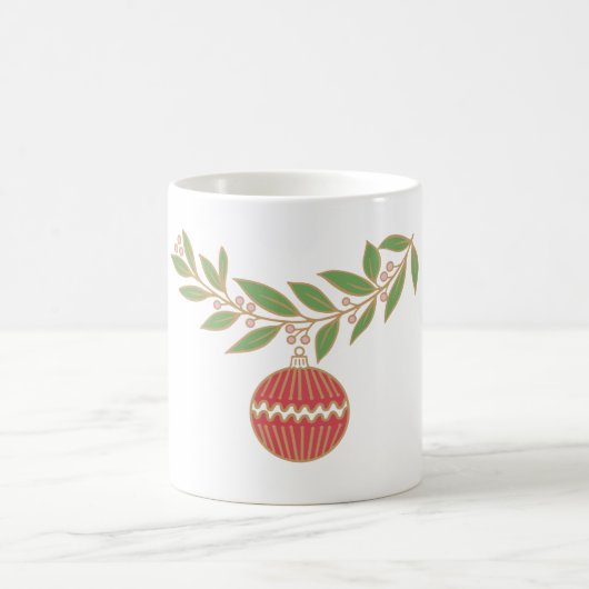 Personalisierter Weihnachtsbaumschmuck  Kaffeetasse (Mittel)