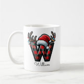 Personalisierter Weihnachtsbecher Feiertagsgeschen Kaffeetasse (Links)