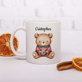 Personalisierter Weihnachtsbecher mit einem niedli Kaffeetasse