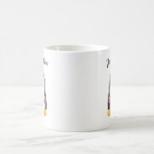 Personalisierter Weihnachtsbecher mit einem süßen  Kaffeetasse (Mittel)