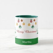 Personalisierter Weihnachtsbecher Tasse (Zentrum)