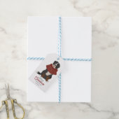 Personalisierter Weihnachtsberner Geschenkanhänger (Mit Garn)